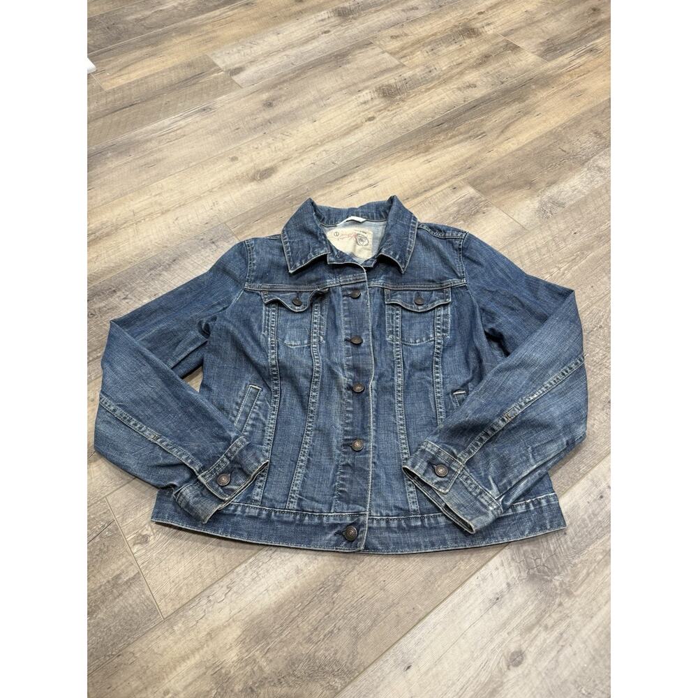 Gap 1969 Limited Edition Denim Jean Jacket Light Blue SZ Large Y2K Tag Mistake*‎